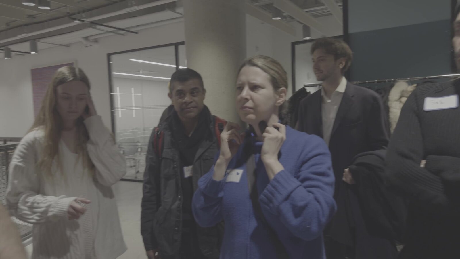 Attendees mingling at a TFBL event