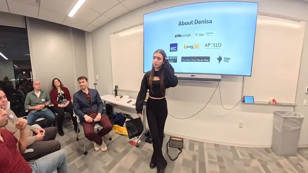Speaker session at a TFBL event in NYC